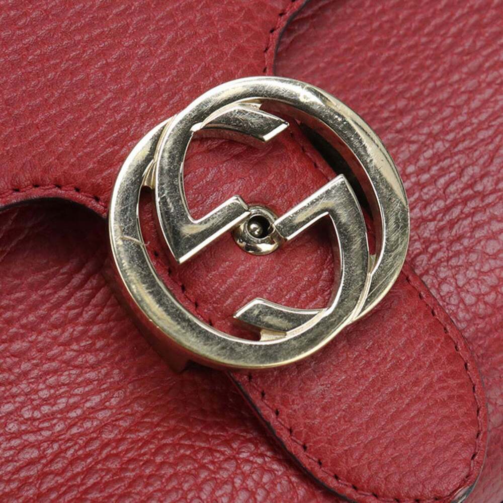GUCCI Red Shoulder Bag - Picture 8 of 13
